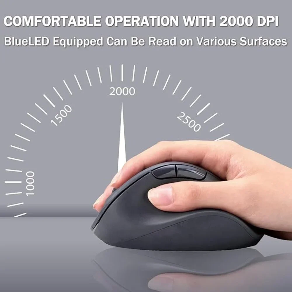 Elecom EX-G Pro Ergonomic Bluetooth Mouse (Black)
